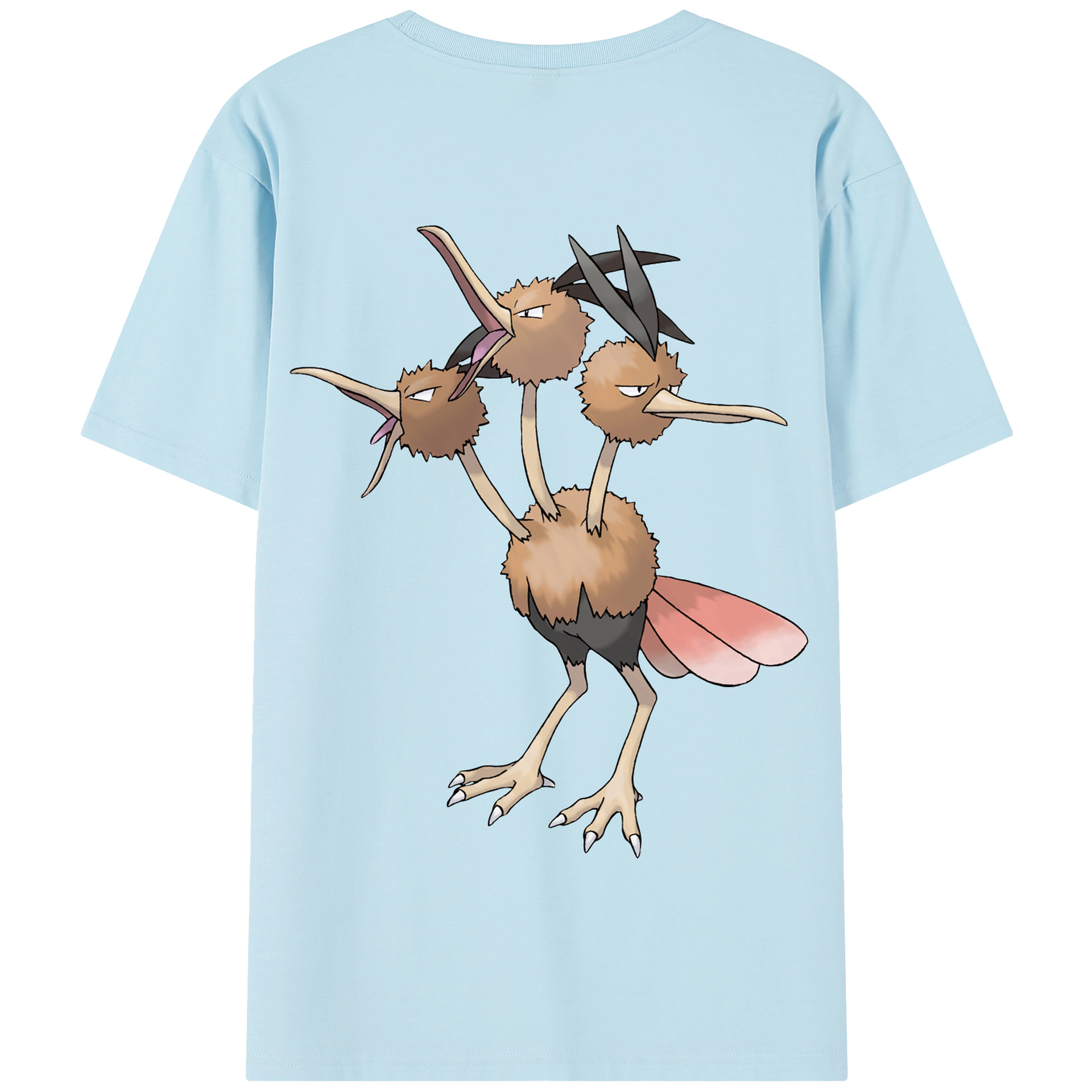 （画像用） ポケットモンスター Pokémon 綿100％半袖Tシャツ（背面プリント）